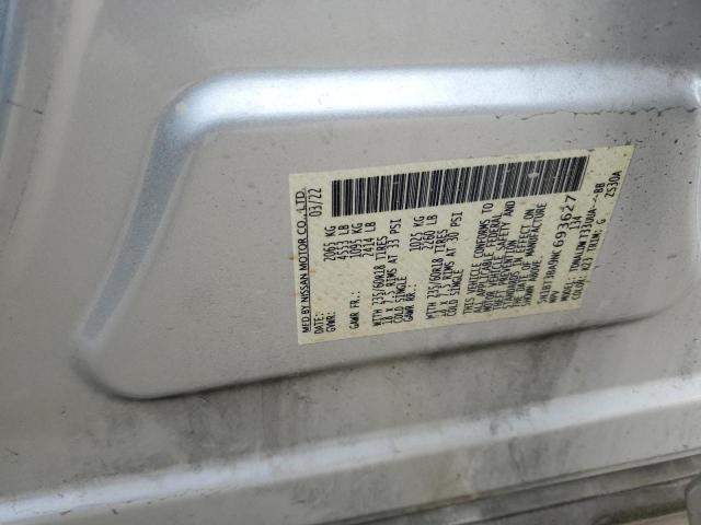 5N1BT3BA9NC693627 - 2022 NISSAN ROGUE SV SILVER photo 14