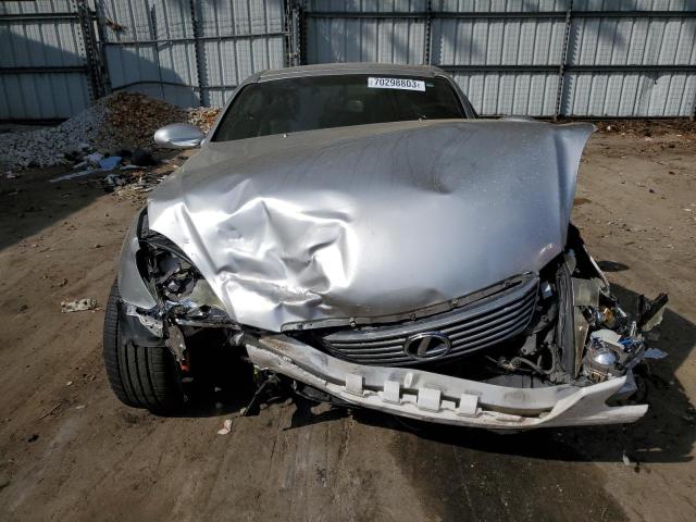 JTHFN48Y869009657 - 2006 LEXUS SC 430 SILVER photo 5