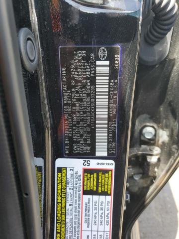 4T1DAACKXSU032205 - 2025 TOYOTA CAMRY XSE Қара фото 13