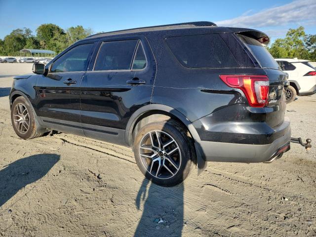 1FM5K8GT0HGE02419 - 2017 FORD EXPLORER SPORT შავი ფოტო 2