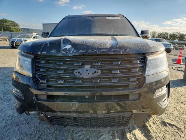1FM5K8GT0HGE02419 - 2017 FORD EXPLORER SPORT შავი ფოტო 5