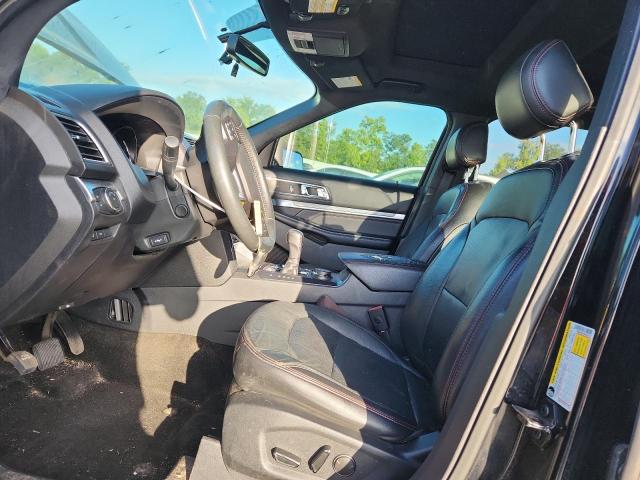 1FM5K8GT0HGE02419 - 2017 FORD EXPLORER SPORT შავი ფოტო 7