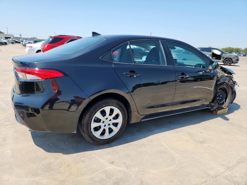 5YFEPMAE7NP305320 - 2022 TOYOTA COROLLA LE BLACK photo 3
