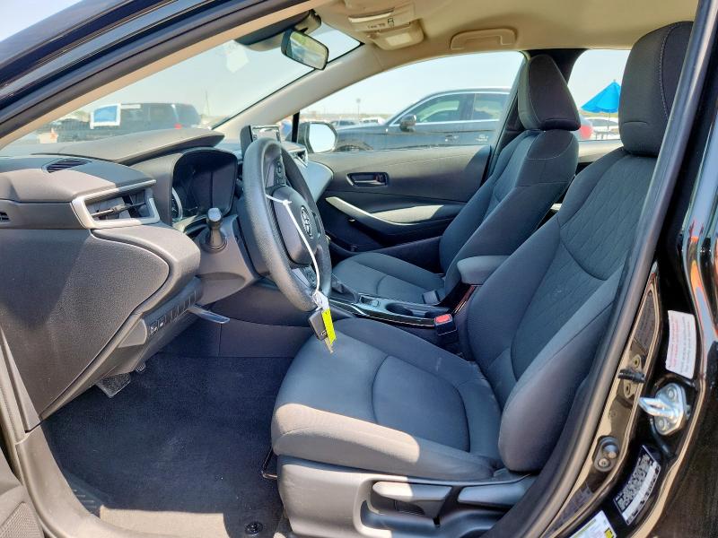 5YFEPMAE7NP305320 - 2022 TOYOTA COROLLA LE BLACK photo 7