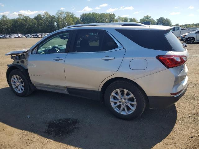 3GNAXUEVXML352482 - 2021 CHEVROLET EQUINOX LT Сріблястий фото 2