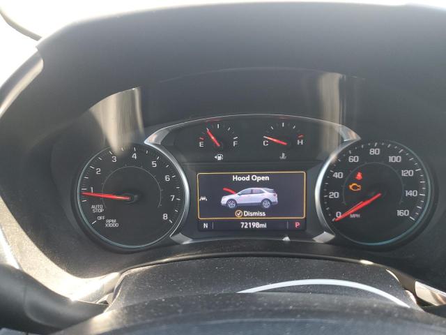 3GNAXUEVXML352482 - 2021 CHEVROLET EQUINOX LT Сріблястий фото 9