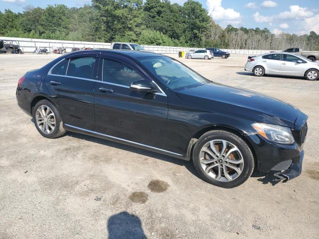 55SWF4KB4FU035261 - 2015 MERCEDES-BENZ C 300 4MATIC BLACK photo 4