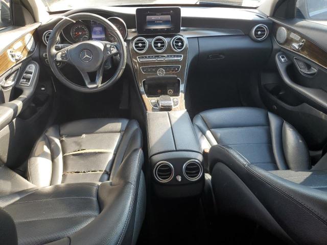 55SWF4KB4FU035261 - 2015 MERCEDES-BENZ C 300 4MATIC BLACK photo 8