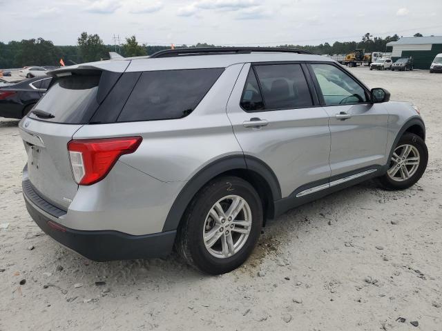 1FMSK7DH8LGC21493 - 2020 FORD EXPLORER XLT SILVER photo 3