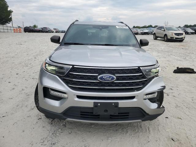 1FMSK7DH8LGC21493 - 2020 FORD EXPLORER XLT SILVER photo 5