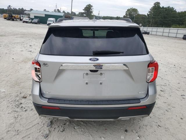 1FMSK7DH8LGC21493 - 2020 FORD EXPLORER XLT SILVER photo 6