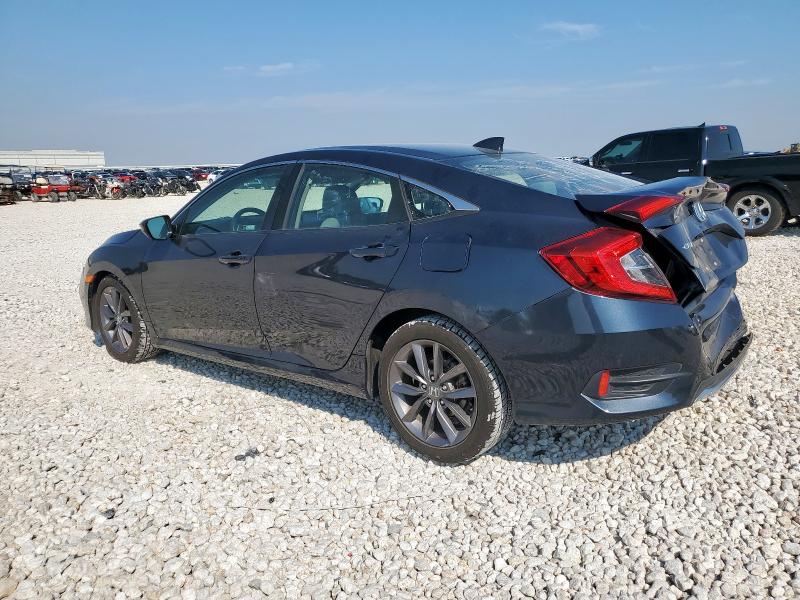 19XFC1F39LE006156 - 2020 HONDA CIVIC EX ლურჯი ფოტო 2