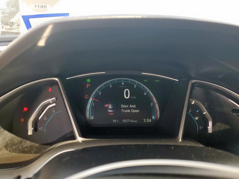 19XFC1F39LE006156 - 2020 HONDA CIVIC EX ლურჯი ფოტო 9