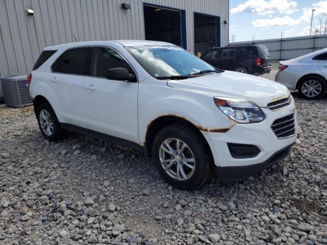 2GNFLEEK5H6277620 - 2017 CHEVROLET EQUINOX LS WHITE photo 4