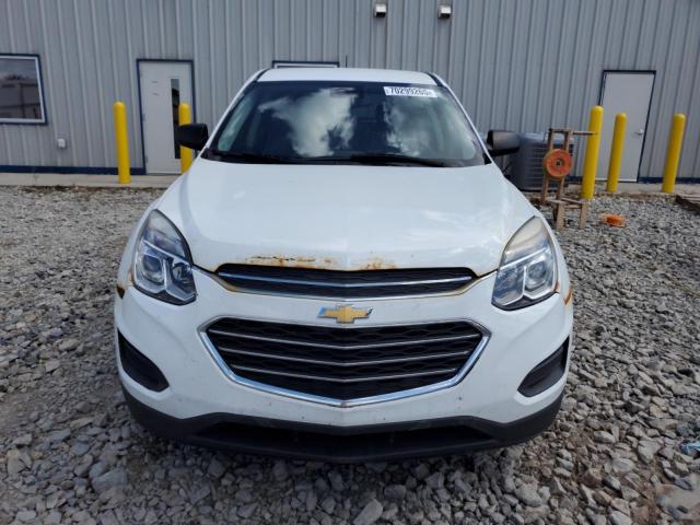 2GNFLEEK5H6277620 - 2017 CHEVROLET EQUINOX LS WHITE photo 5