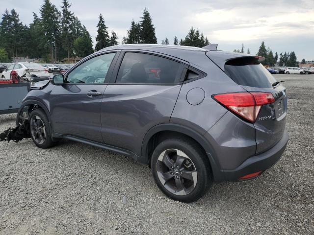 3CZRU6H75JM716305 - 2018 HONDA HR-V EXL GRAY photo 2