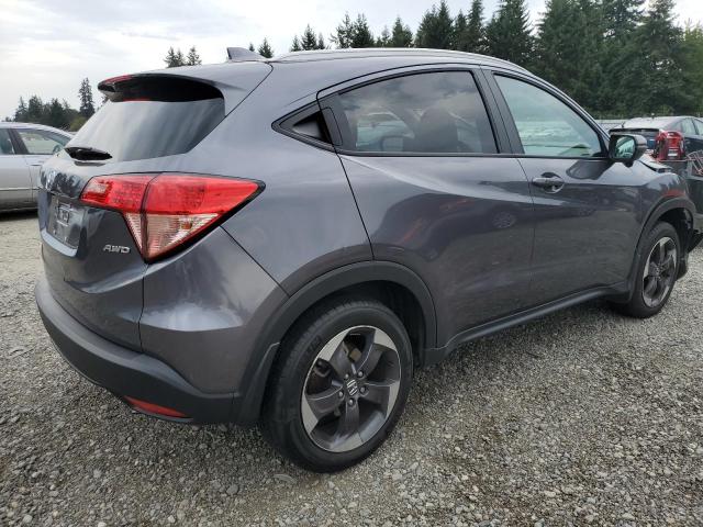 3CZRU6H75JM716305 - 2018 HONDA HR-V EXL GRAY photo 3