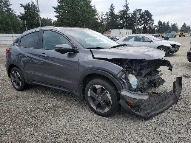 3CZRU6H75JM716305 - 2018 HONDA HR-V EXL GRAY photo 4