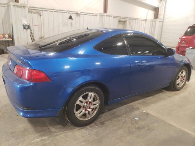 JH4DC54885S016849 - 2005 ACURA RSX BLUE photo 3