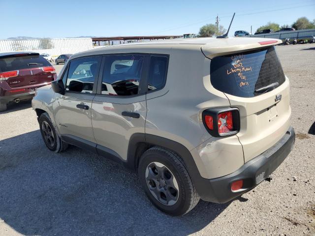 ZACCJAAT2FPB38960 - 2015 JEEP RENEGADE SPORT TAN photo 2