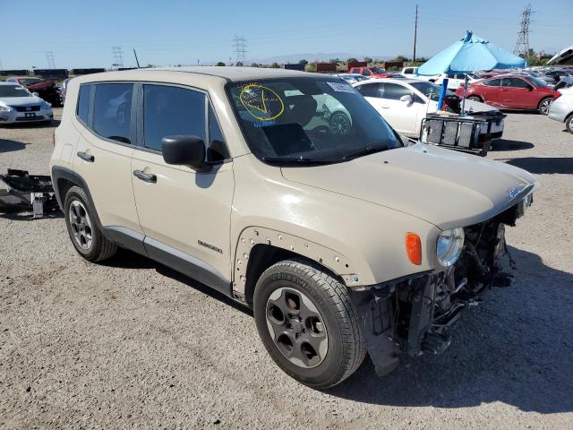 ZACCJAAT2FPB38960 - 2015 JEEP RENEGADE SPORT TAN photo 4