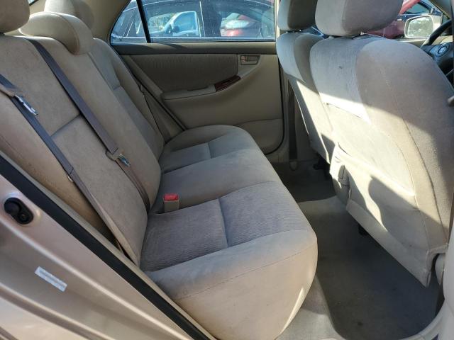 1NXBR32E85Z436180 - 2005 TOYOTA COROLLA CE 金色 照片 10