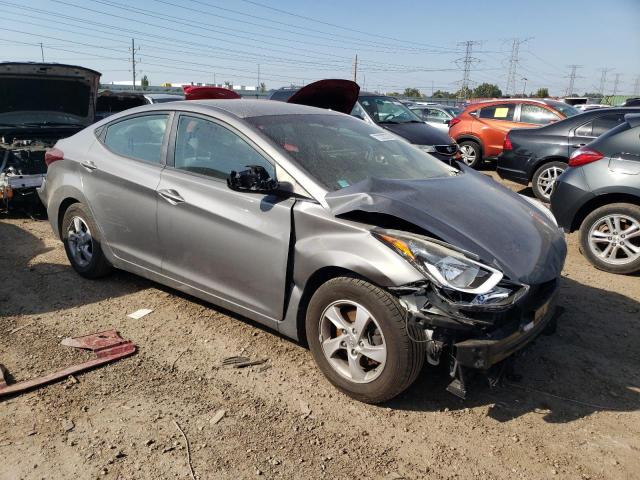 5NPDH4AE1EH517524 - 2014 HYUNDAI ELANTRA SE GRAY photo 4