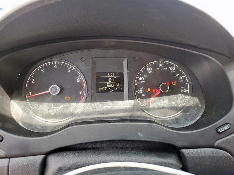 3VW2K7AJ6EM293620 - 2014 VOLKSWAGEN JETTA BASE GRAY photo 9