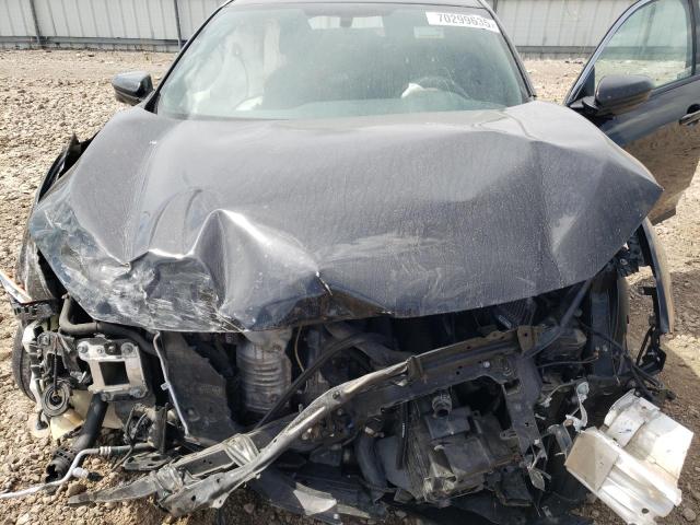 SHHFK7H50JU237098 - 2018 HONDA CIVIC EX Schwarz Foto 11