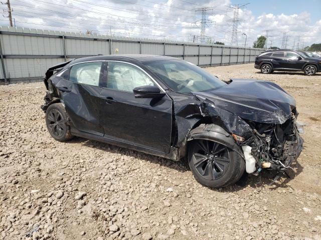 SHHFK7H50JU237098 - 2018 HONDA CIVIC EX Schwarz Foto 4