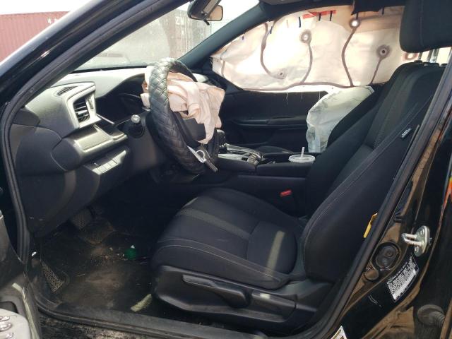 SHHFK7H50JU237098 - 2018 HONDA CIVIC EX Schwarz Foto 7