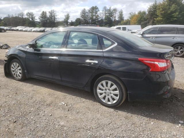 3N1AB7AP4KY446196 - 2019 NISSAN SENTRA S BLACK photo 2