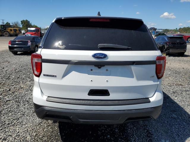 1FM5K8ARXJGA32213 - 2018 FORD EXPLORER POLICE INTERCEPTOR Սպիտակ լուսանկար 6