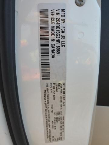 2C4RC1BG2NR169691 - 2022 CHRYSLER PACIFICA TOURING L Սպիտակ լուսանկար 14