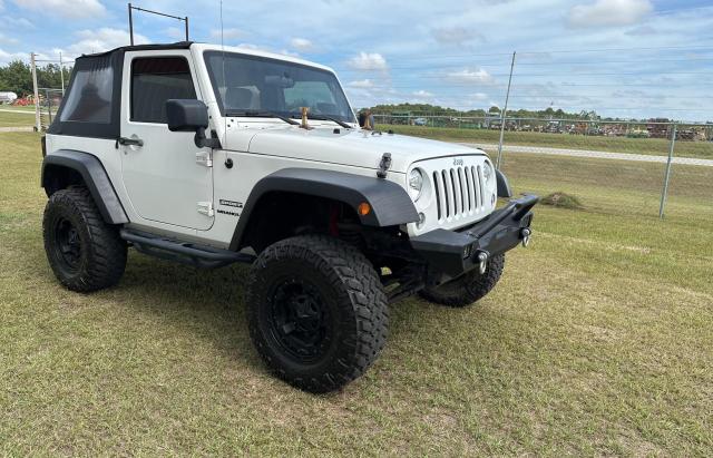 1J4AA2D12AL173478 - 2010 JEEP WRANGLER SPORT WHITE photo 1