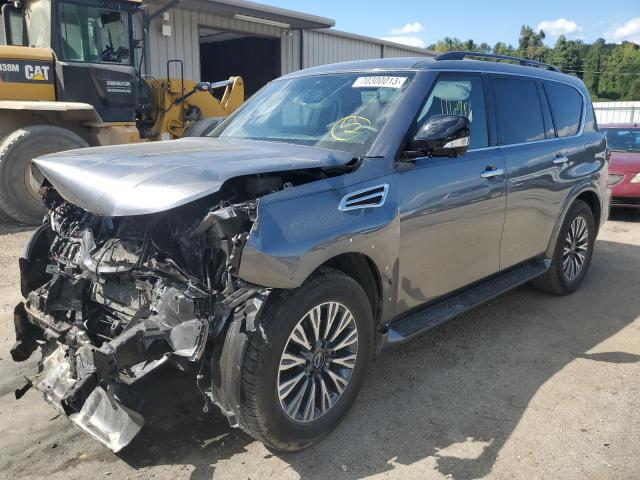 JN8AY2BA5P9401021 - 2023 NISSAN ARMADA SL GRAY photo 1