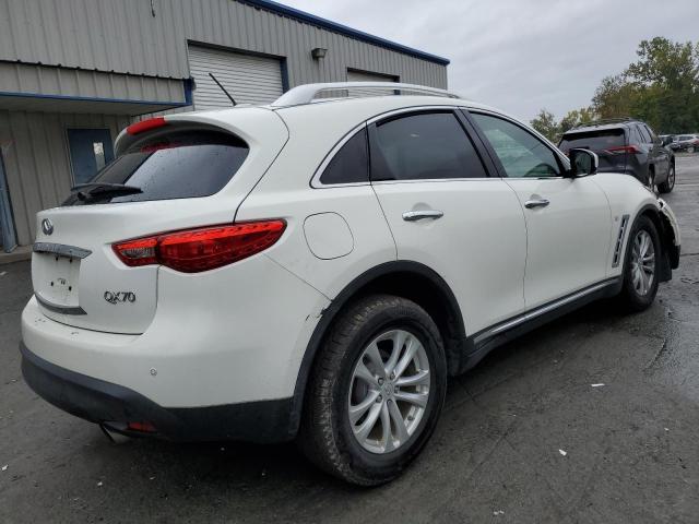 JN8CS1MW2FM482858 - 2015 INFINITI QX70 WHITE photo 3