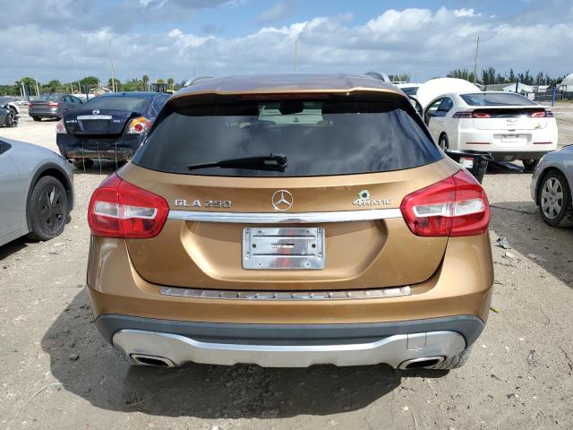 WDCTG4GBXJJ415761 - 2018 MERCEDES-BENZ GLA 250 4MATIC TAN photo 6