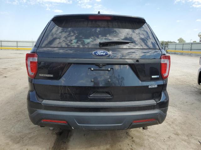 1FM5K8AR2KGA17433 - 2019 FORD EXPLORER POLICE INTERCEPTOR BLACK photo 6