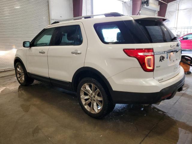 1FM5K8D8XEGC07147 - 2014 FORD EXPLORER XLT WHITE photo 2