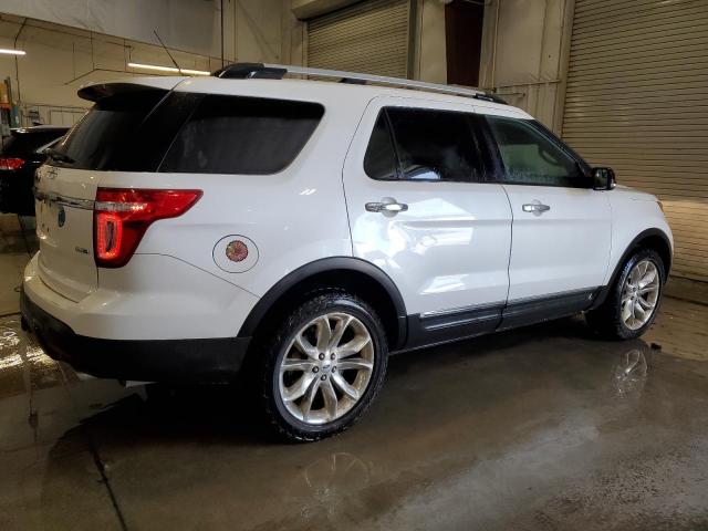 1FM5K8D8XEGC07147 - 2014 FORD EXPLORER XLT WHITE photo 3