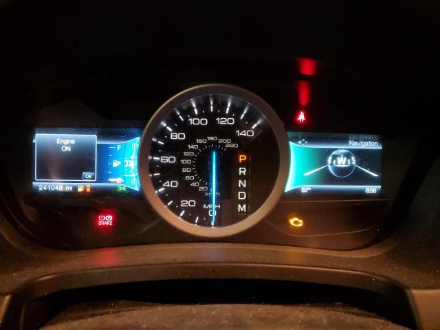 1FM5K8D8XEGC07147 - 2014 FORD EXPLORER XLT WHITE photo 9