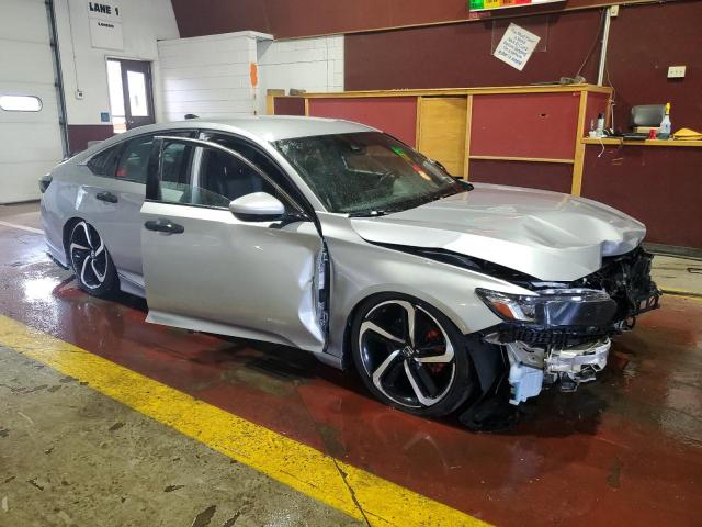 1HGCV1F39KA065773 - 2019 HONDA ACCORD SPORT Сріблястий фото 4