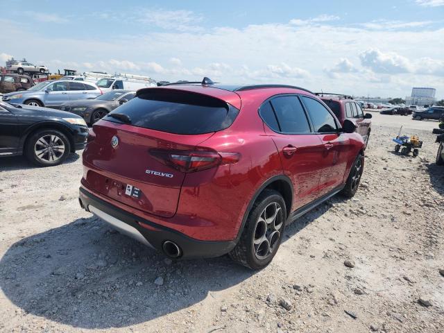 ZASFAKNN4J7B76895 - 2018 ALFA ROMEO STELVIO TI SPORT RED photo 3
