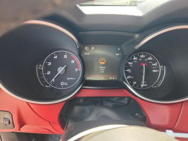 ZASFAKNN4J7B76895 - 2018 ALFA ROMEO STELVIO TI SPORT RED photo 9