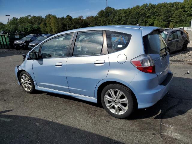 JHMGE88649S014765 - 2009 HONDA FIT SPORT BLUE photo 2