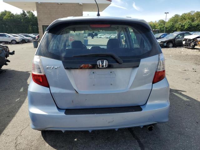 JHMGE88649S014765 - 2009 HONDA FIT SPORT BLUE photo 6