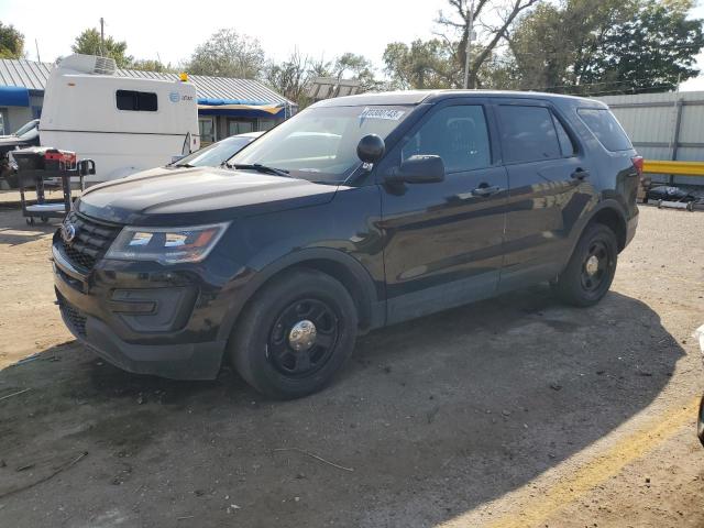 1FM5K8AR1KGA17438 - 2019 FORD EXPLORER POLICE INTERCEPTOR 黑色 照片 1