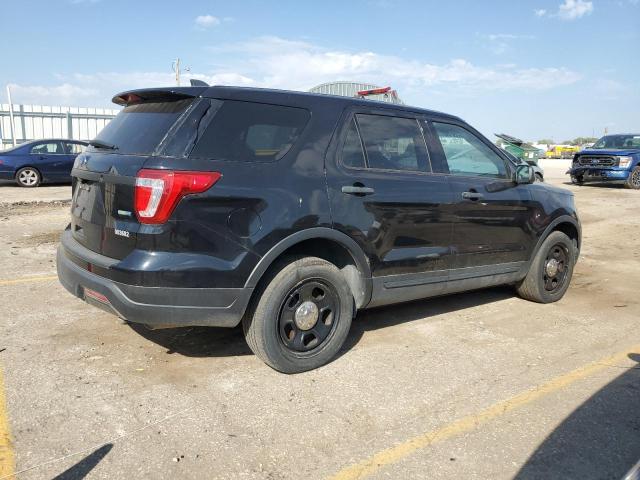 1FM5K8AR1KGA17438 - 2019 FORD EXPLORER POLICE INTERCEPTOR 黑色 照片 3