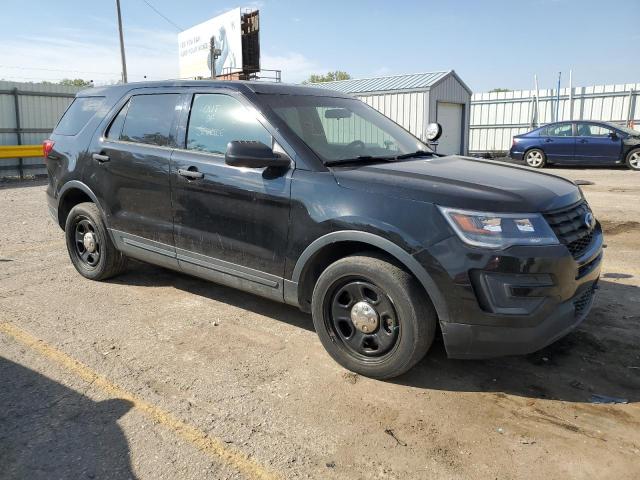1FM5K8AR1KGA17438 - 2019 FORD EXPLORER POLICE INTERCEPTOR 黑色 照片 4